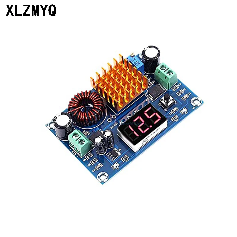 XH-M411 Boost Converter Module DC 3V-35V to DC 5V-45V Voltage Regulator Adjustable Step Up Voltmeter Digital Display Module