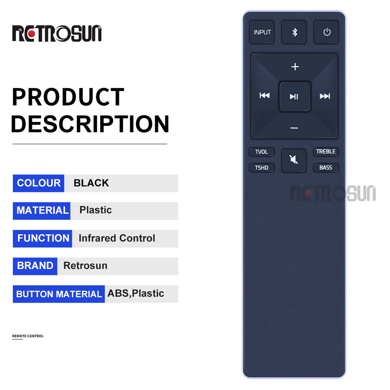 Télécommande XRS321-C pour VIZIO SB3820-C6 SB3821-C6 SB2920-C6 SS2521-C6 barre de son