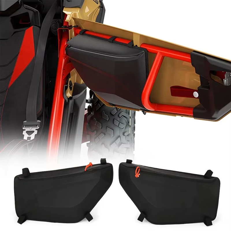 

UTV Accessories Side Storage Door Bag Upper Door Bags Organizer New Black For Can-Am Maverick X3 MAVERICK X3 MAX