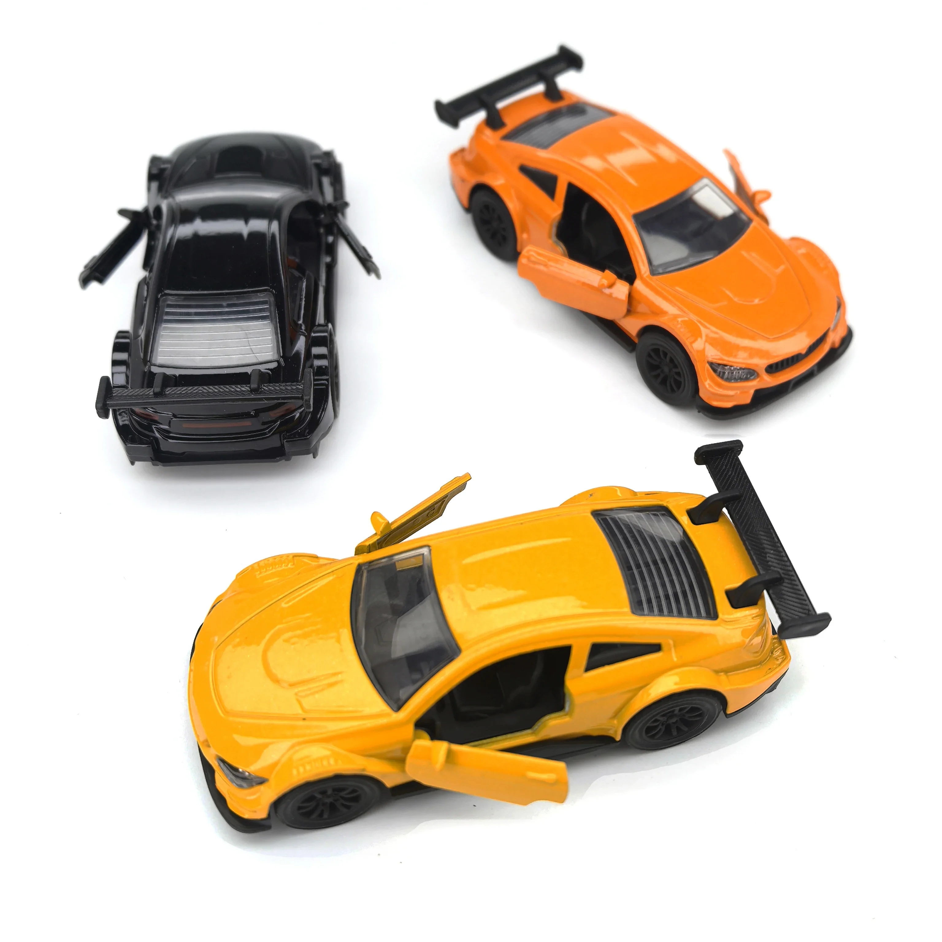 

Opening Door Alloy Car Model Toy for Kids Racing Sports Car Simulation Metal Miniature Vehicle Boys Plaything Collectible Model