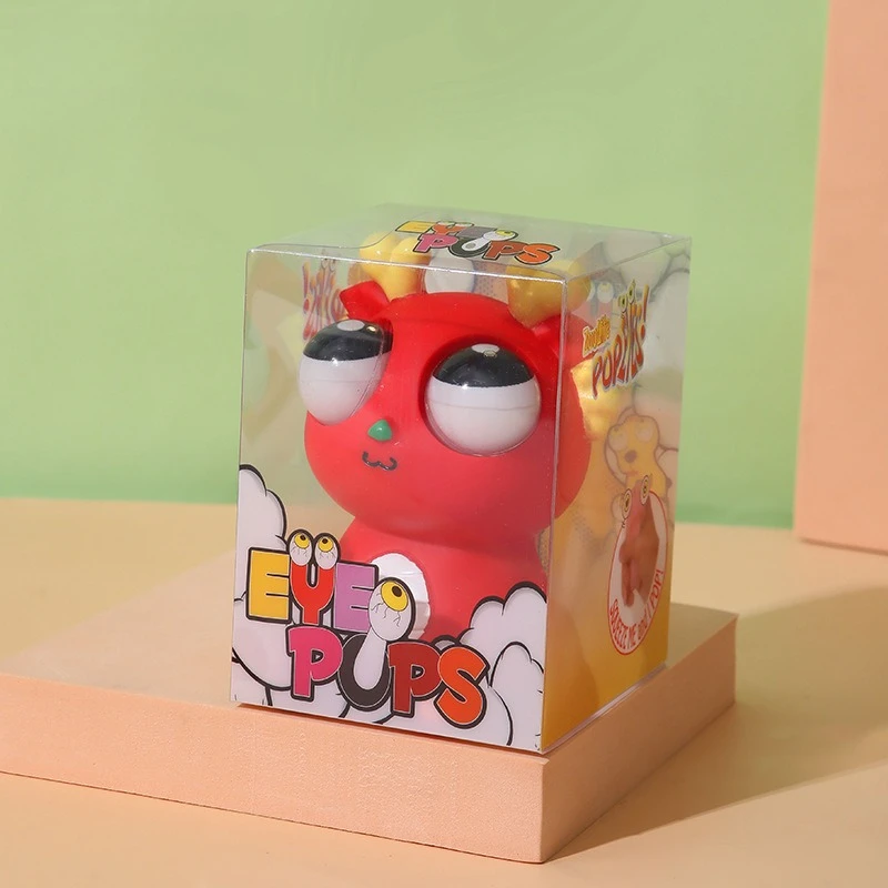 ألعاب الشعور الحسي للحيوانات، الإجهاد المشاكل يخفف من قلق العين، ألعاب كذاب هدية للأطفال البالغين، كرة ضغط لطيفة #2