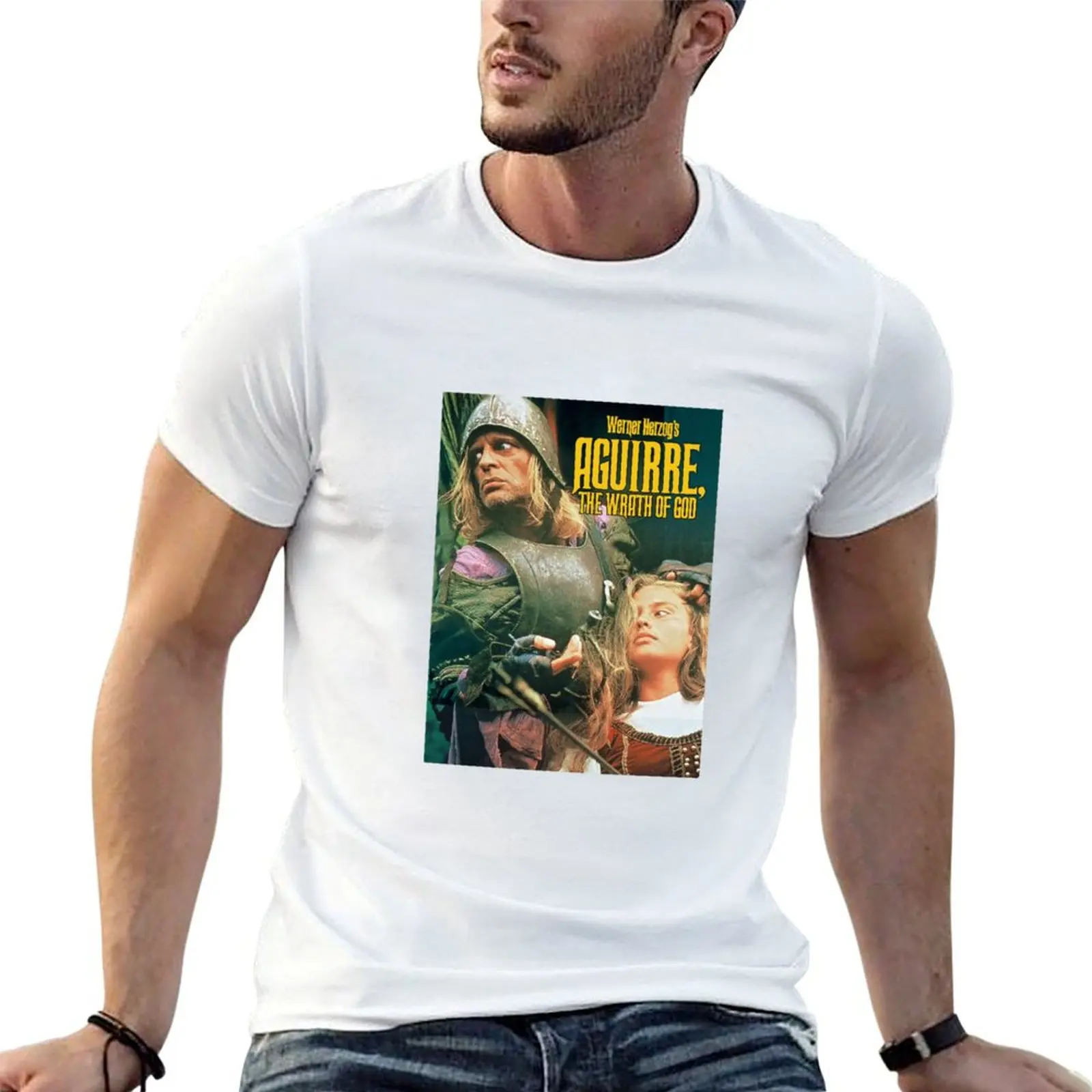 Werner Herzog Aguirre, the Wrath of God T-Shirt Plus Size Workout Short Sleeve Top