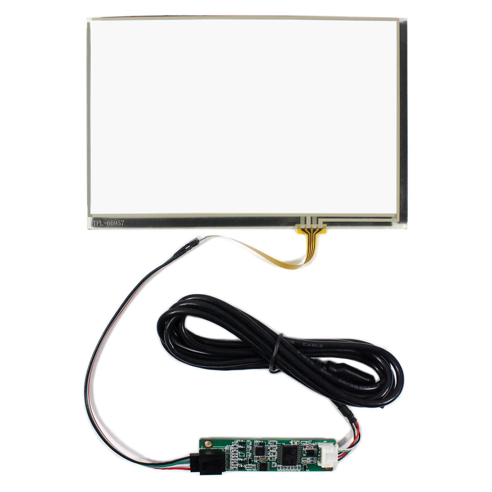 7inch 4-wire Resistive Touch Panel+Controller Card For 7inch 1280x800 16:10 LCD