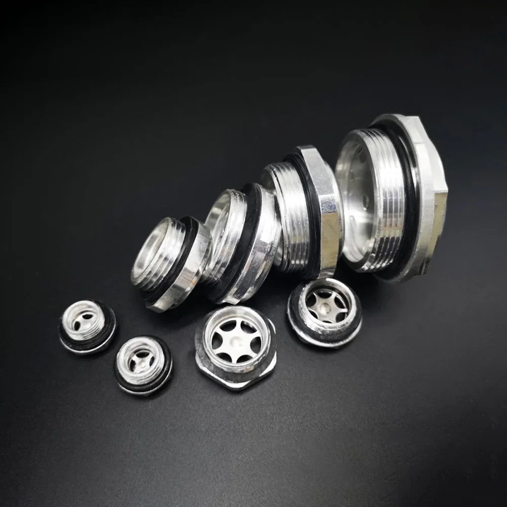 Oil Mirror, Tempered Glass Label, Round Window, Air Compressor Mirror, Peep Mirror