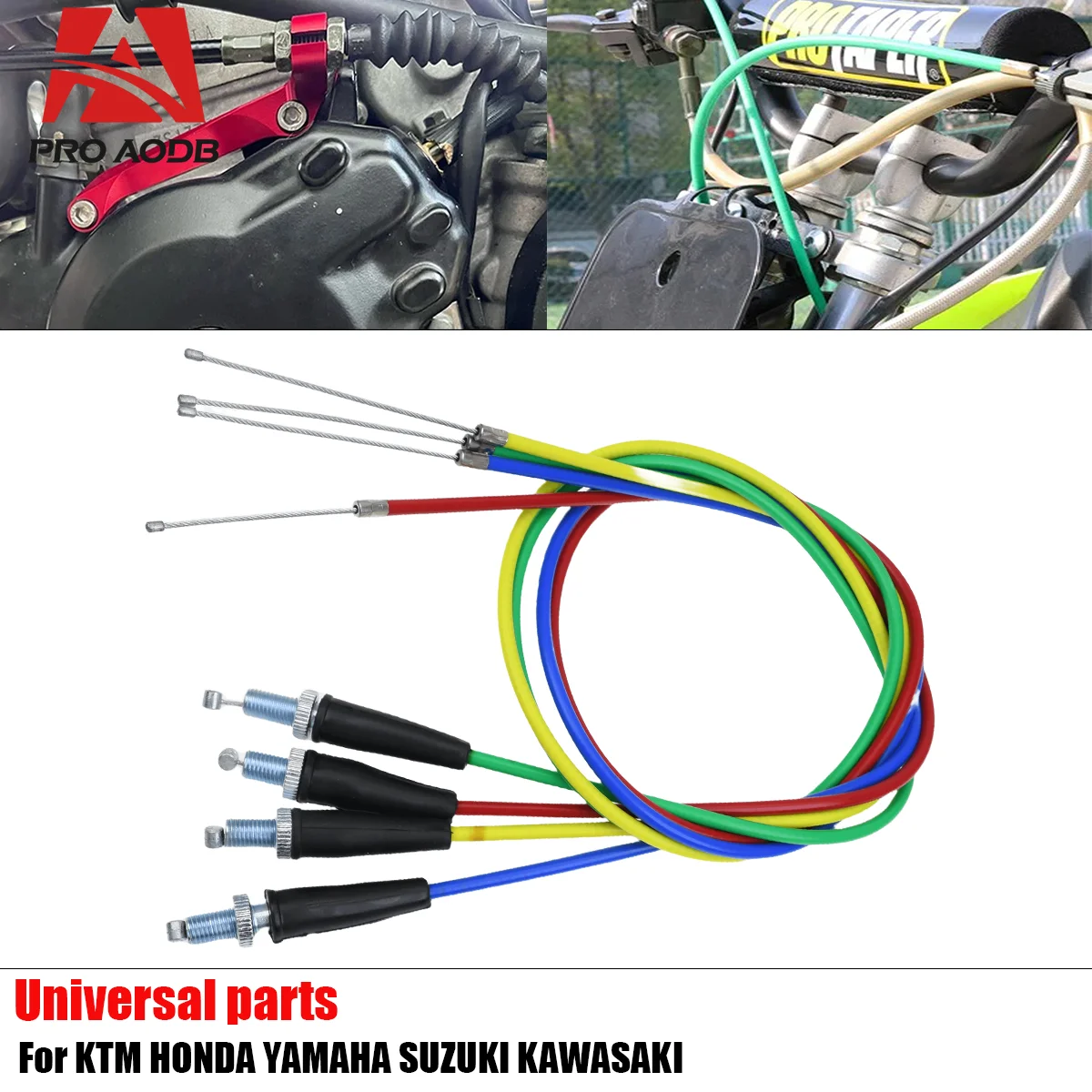 

Motorcycle Accessories Clutch brake Cable Line Wire For Honda Suzuki YZF YZ WR WRF Yamaha Kawasaki 125-500 Dirt Bike ATV Scooter