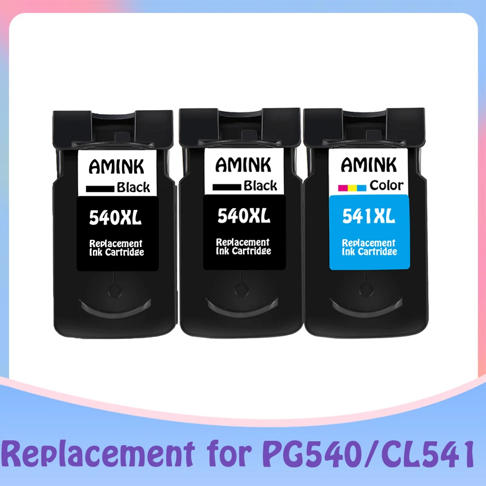 

Для Canon PG-540 PG540 CL541 CL-541 чернильные картриджи PG 540 CL 541 PIXMA mg3250 MG3255 MG3550 MG4100 mg4150 MG4200 mg4250