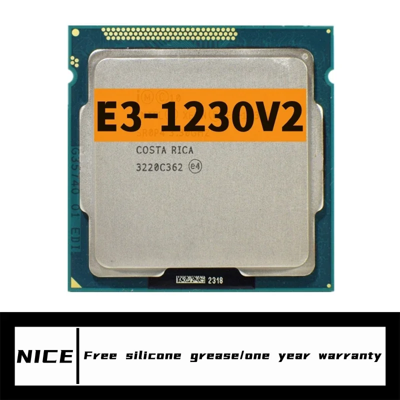 Xeon E3 1230 v2 E3-1230v2 E3 1230 v2 3.3 GHz Quad-Core CPU Processor 8M 69W LGA 1155