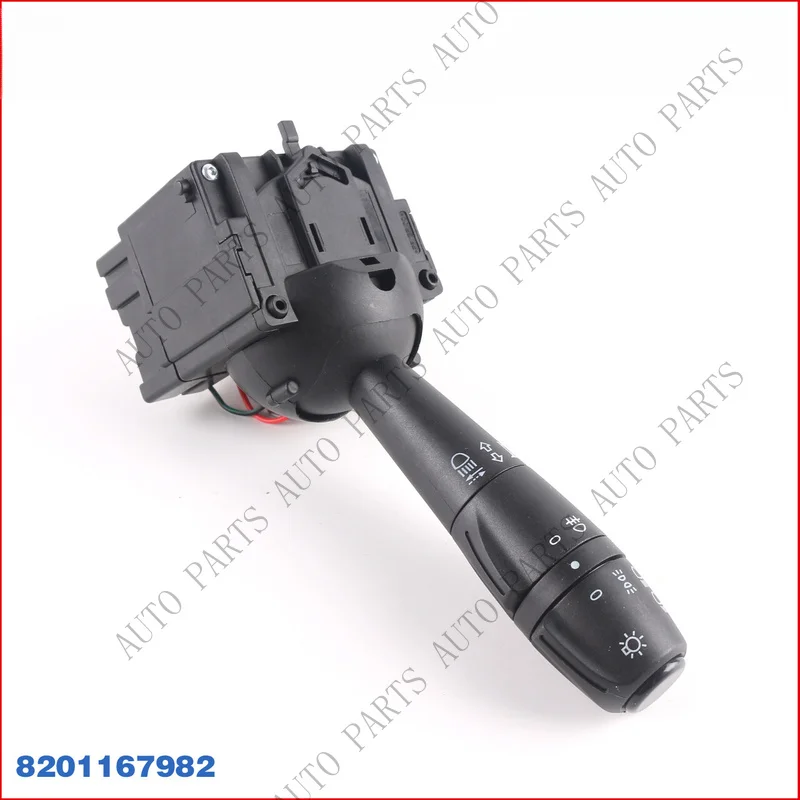 A+ New HeadLamp Switch Stalk With Horn Rear Fog Light for Renault Clio Sandero