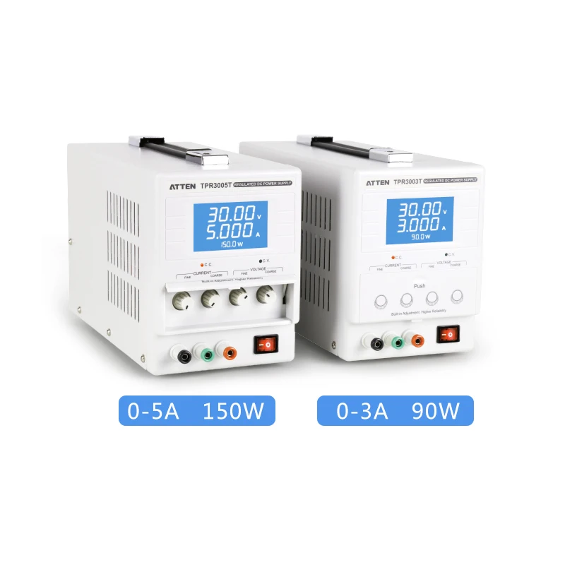 ATTEN TPR 3003T Single adjustable constant voltage constant current DC regulated power supply 30V3A 30V5A