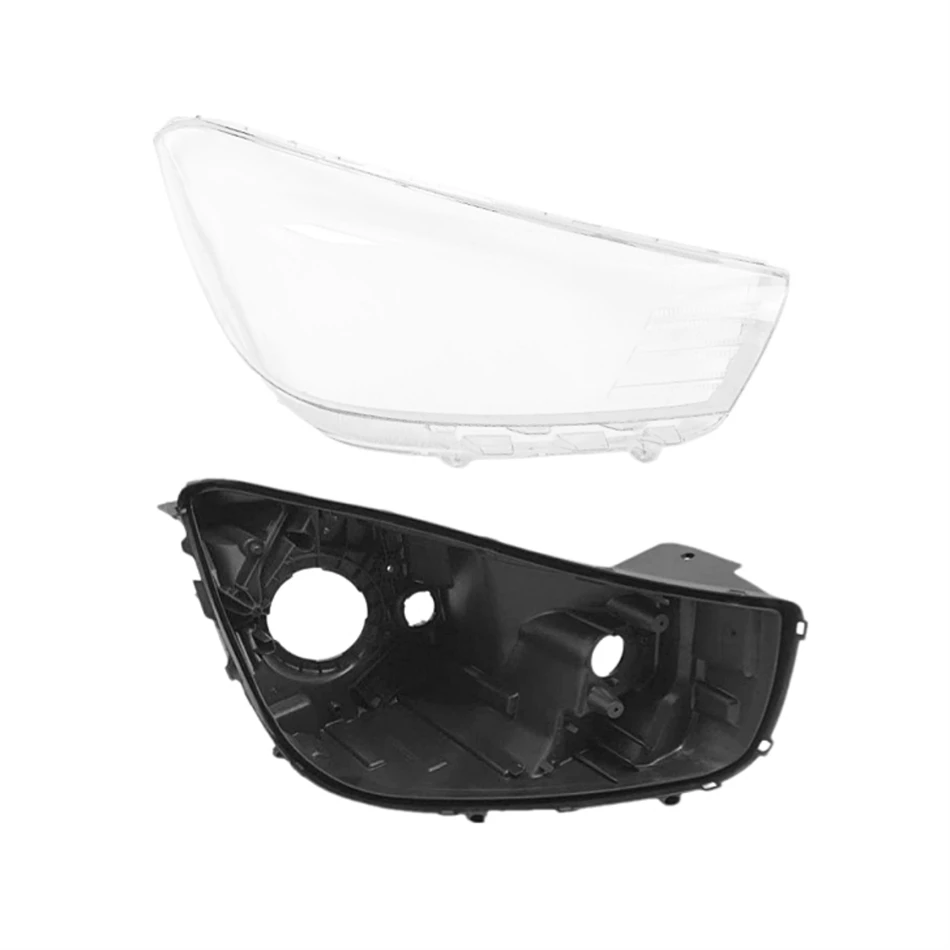 

For Kia Pegas 2017 2018 2019 2020 Vehicle Accessories Car Base Head Lamp Shell Headlamp Bracket Car Front Headlight Lens Cover