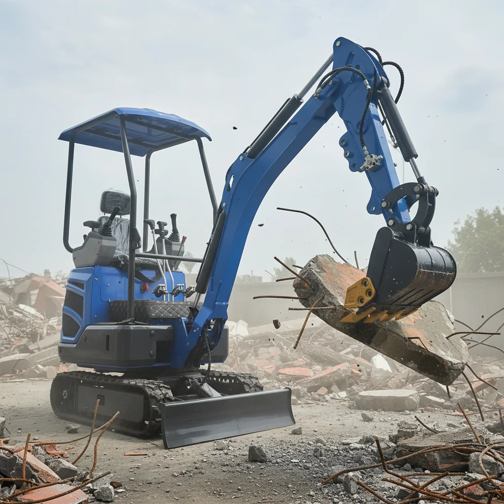 

Customize Mini Hydraulic Digger Small Crawler Excavator for Farm Garden Construction