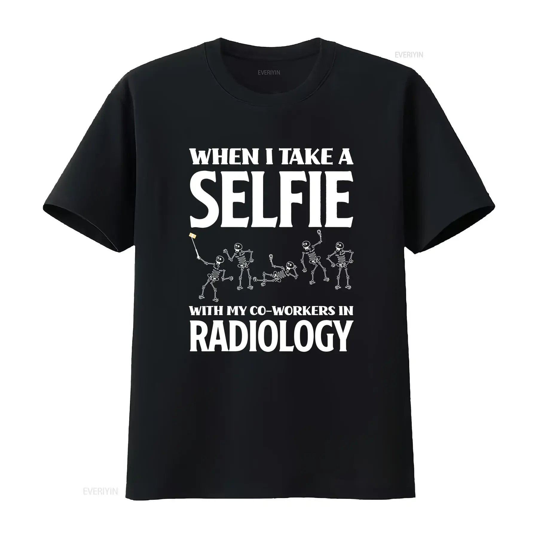 Rad Tech Xray Radiology Technician Funny Team T Shirt vintage Washed Top For Everyday Wear fashion Versatile streetwear Casual