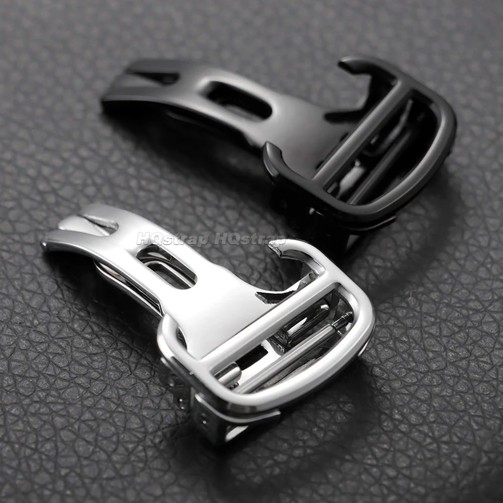 Stainless Steel Watch Buckle for Cartier Blue Balloon Metal Button 12mm 14mm 16mm 18mm 20mm Watchband Folding Clasp Accessories