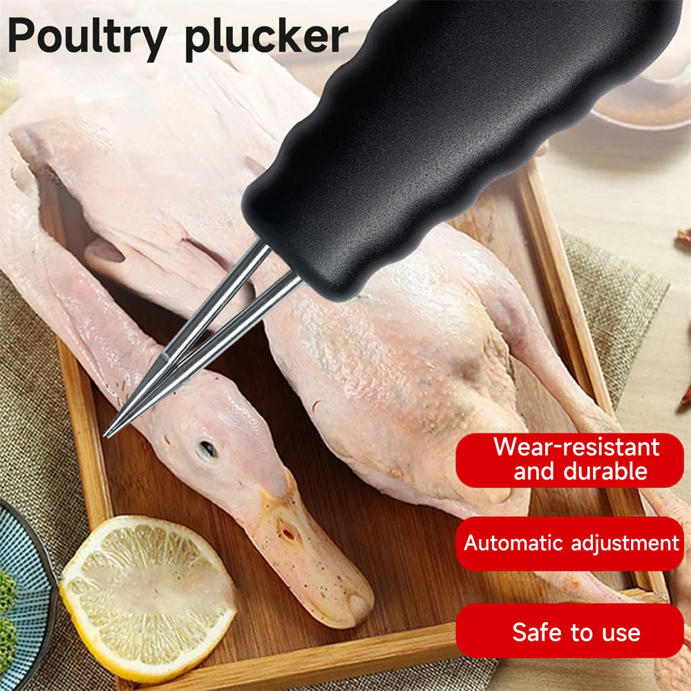 Electric Hair Plucking Device Plug-in/Rechargeble Models Feather Removal Machine Chicken Duck Goose Automatic Epilator Dehairing