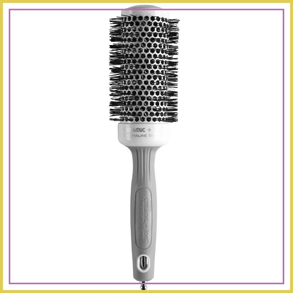 Ceramic Ion Thermal Hair Brush for Normal to Thick Hair - Professional Blowout Tool