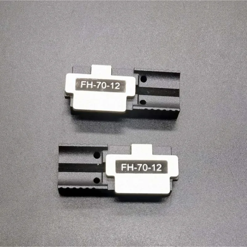 FIber Holder FH-70-12 FH-70-4/6/8 With V Gloove  For Fujikura Fiber Fusion Splicer FSM-70R/70R+ FSM-88R/90R  Ribbon Fiber Holder