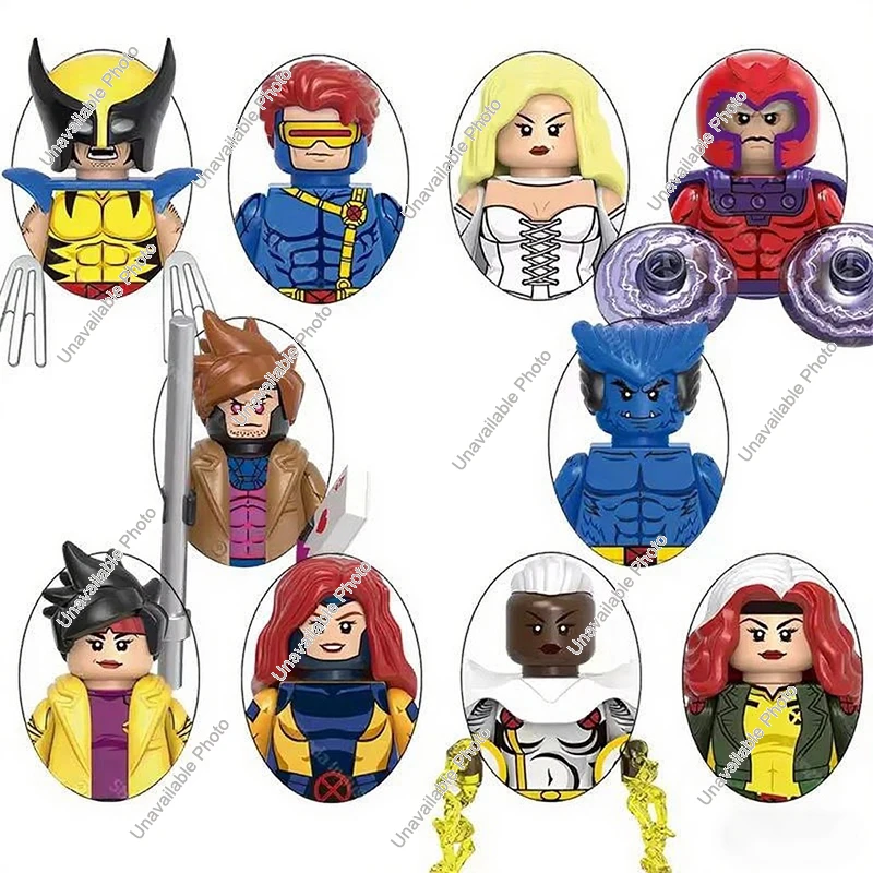 Jouets Hot Toys Marvel Nouveau Captain America Spider-Man Doctor Briques de construction Jouet en briques Mini poupée Cadeau d'anniversaire pour enfants surprise