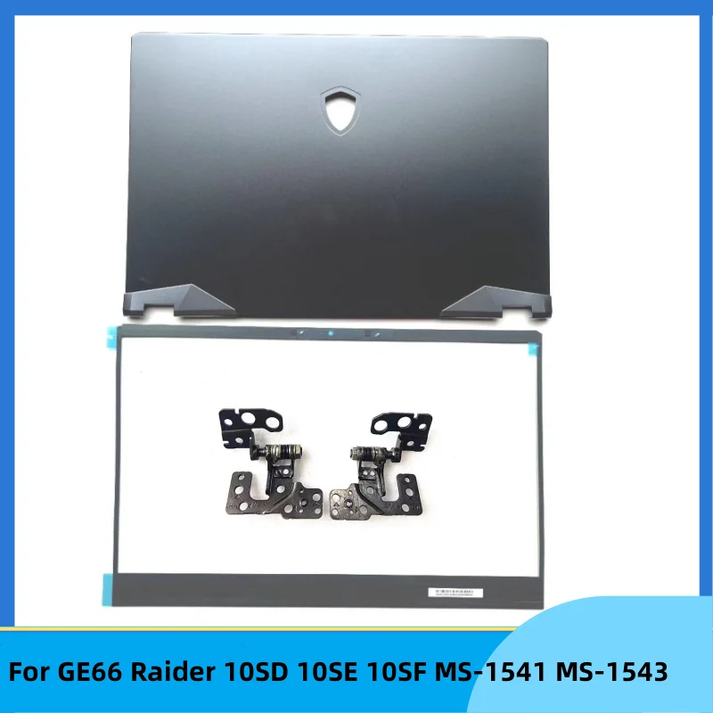 

New For GE66 Raider 10SD 10SE 10SF MS-1541 MS-1543 Lcd Back Cover Top Case A Shell/Front Bezel/Hinge