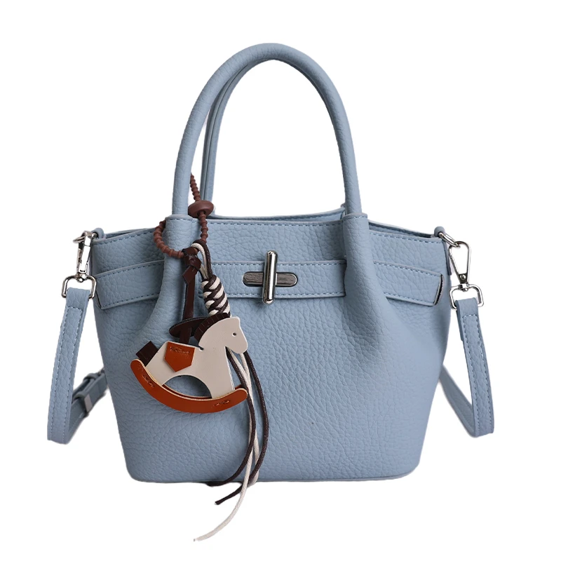 Popular Classic Elegant Leather Ladies Tote Bag Luxury Diaper Bag Minimalist Stylish Casual Shoulder Bag