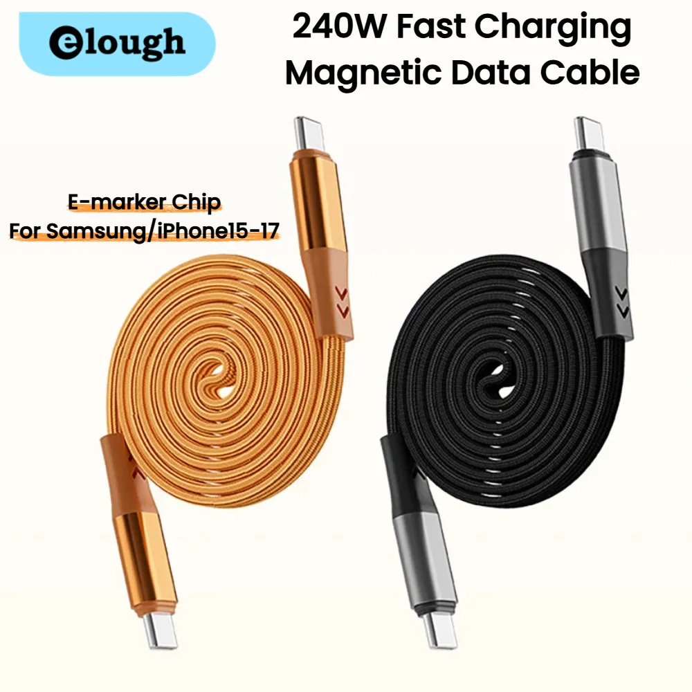 

Магнитный кабель 240 Вт USB A — USB C, адаптер для быстрой зарядки типа C — кабель типа C для iPhone 15 16 17 ноутбуков Macbook Samsung iPad