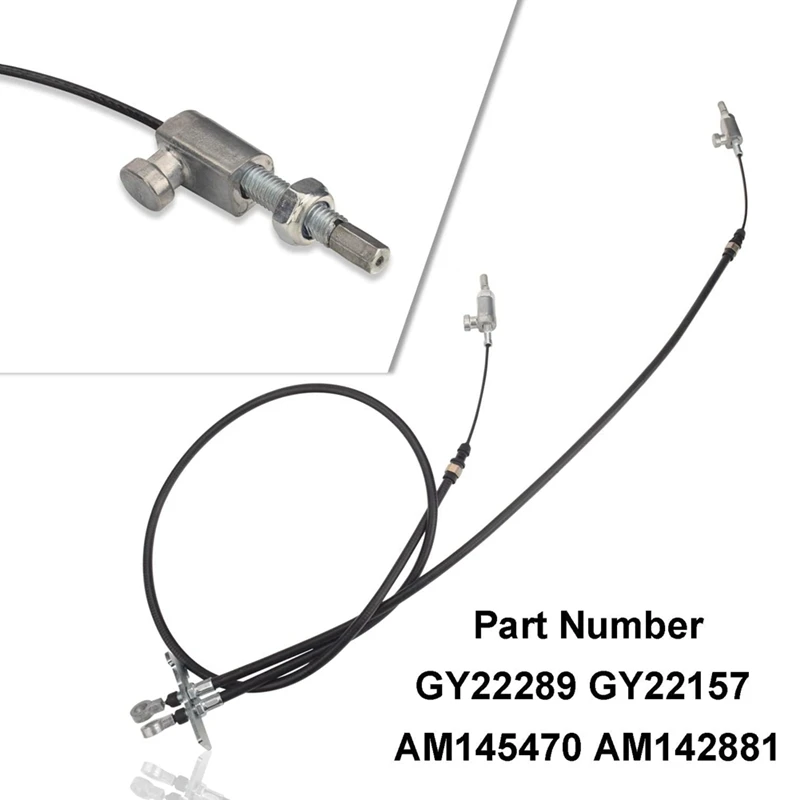 GY22289 Mower Deck Lift Cable For John Deere Z235 Z255 Eztrak Series Lawn Mowers, Replace GY22157 AM145470 AM142881 Easy To Use