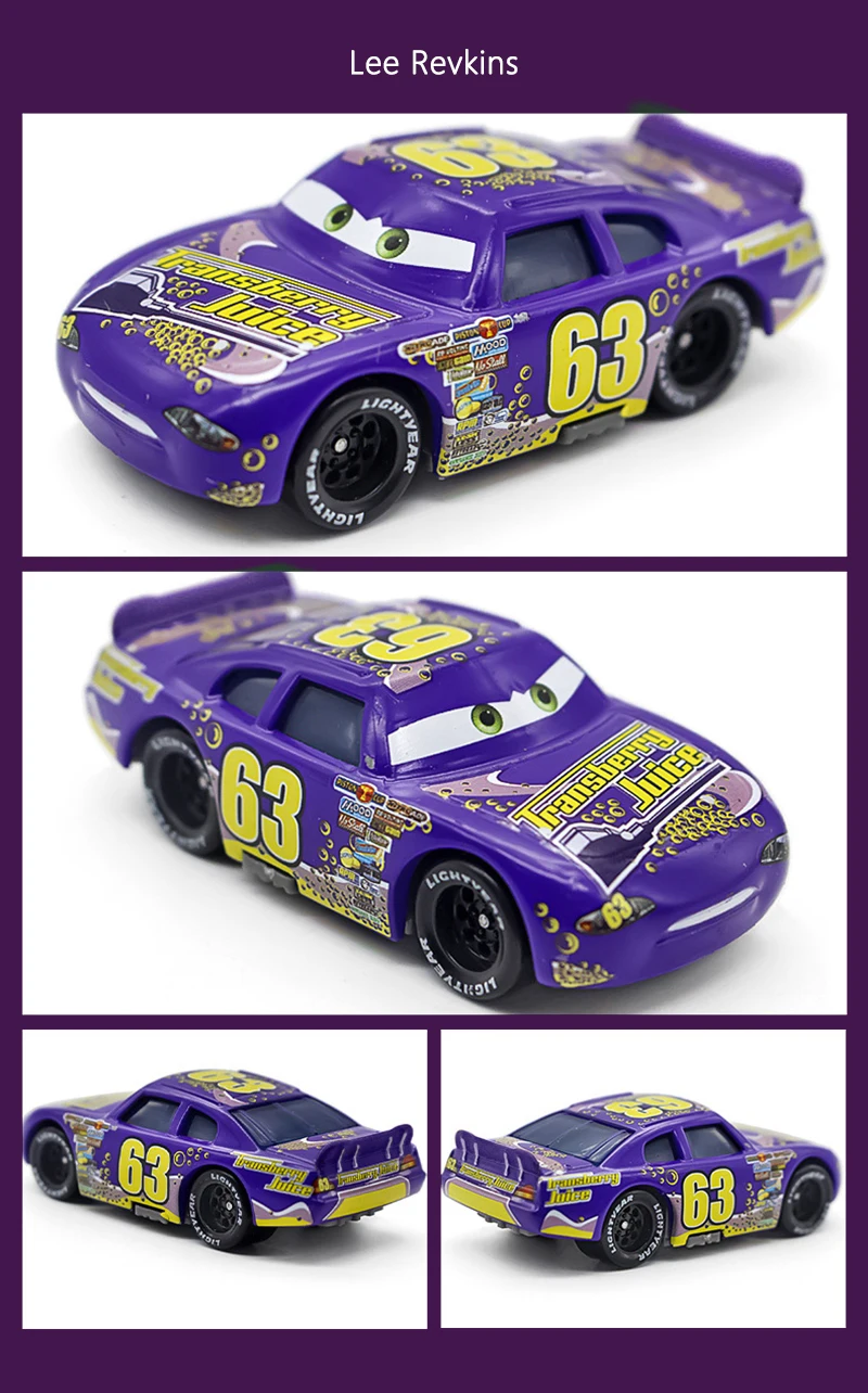 Spielzeugautos Piston Cup Racing Series Rennwagen McQueen Rusty Cornfuel Aiken Axler Chuck Armstrong Legierungs-Spielzeugauto Kindergeschenk – Detail 15
