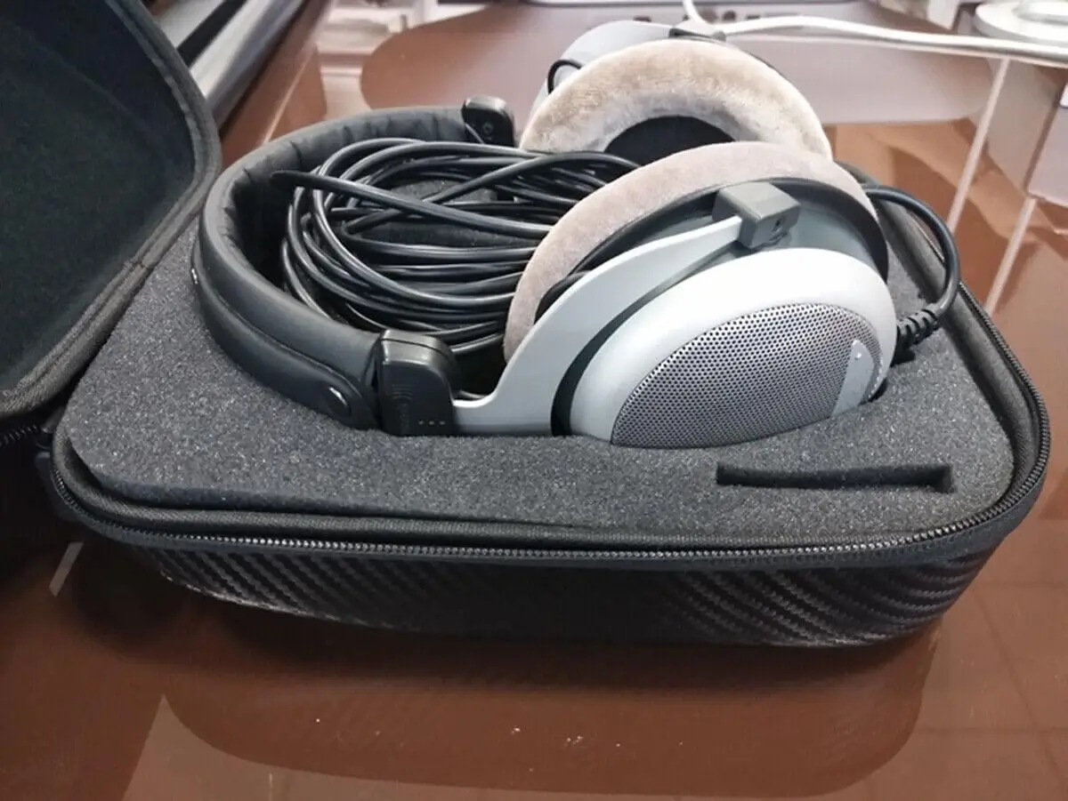 美品 ゼンハイザー Sennheiser HD660S・専用キャリングケース付き ゼンハイザー用ヘッドフォンキャリングケース,収納バッグ,hd660s,650