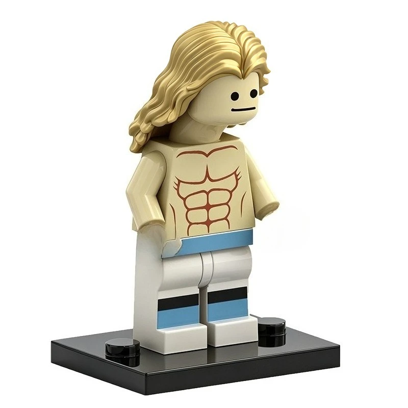 MOC Neue Mini-Actionfigur Anime Berühmter Magier Fußballspieler Cartoon Lustiger Charakter Spielzeugmodell Bausteine Geschenk – Detail 3