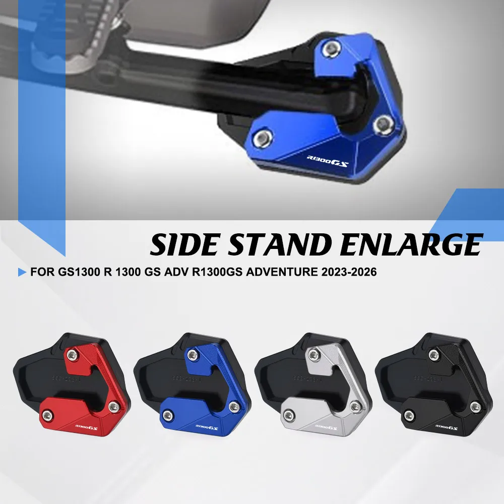 

For BMW GS1300 R 1300 GS ADV R1300GS Adventure 2023 2024 2025 2026 Motorcycle Kickstand Enlarger Pad Side Stand Extension Plate