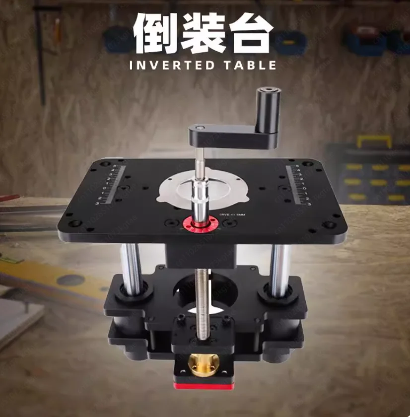 Trimming machine flip-chip lifting table bakelite milling small gong machine milling edge slotting engraving table