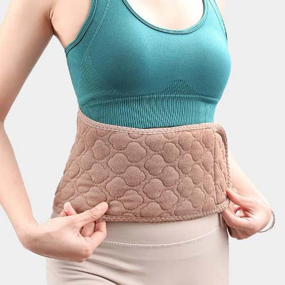 

Imitation Cashmere Warm Waist Support Belt Lumbar Brace Spine Support Plush Lumbar Brace Waist Belts Grey Winter Fur Waist Belts