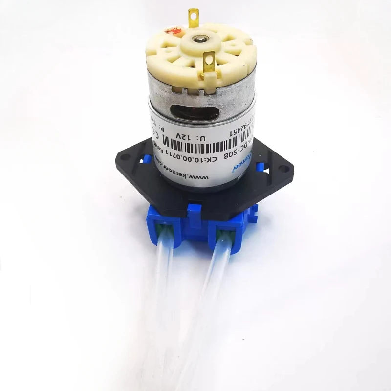 Small Mini Peristaltic Pump DC  12V Micro Self-priming Pump Liquid Pump Aquarium Lab Reversible Metering