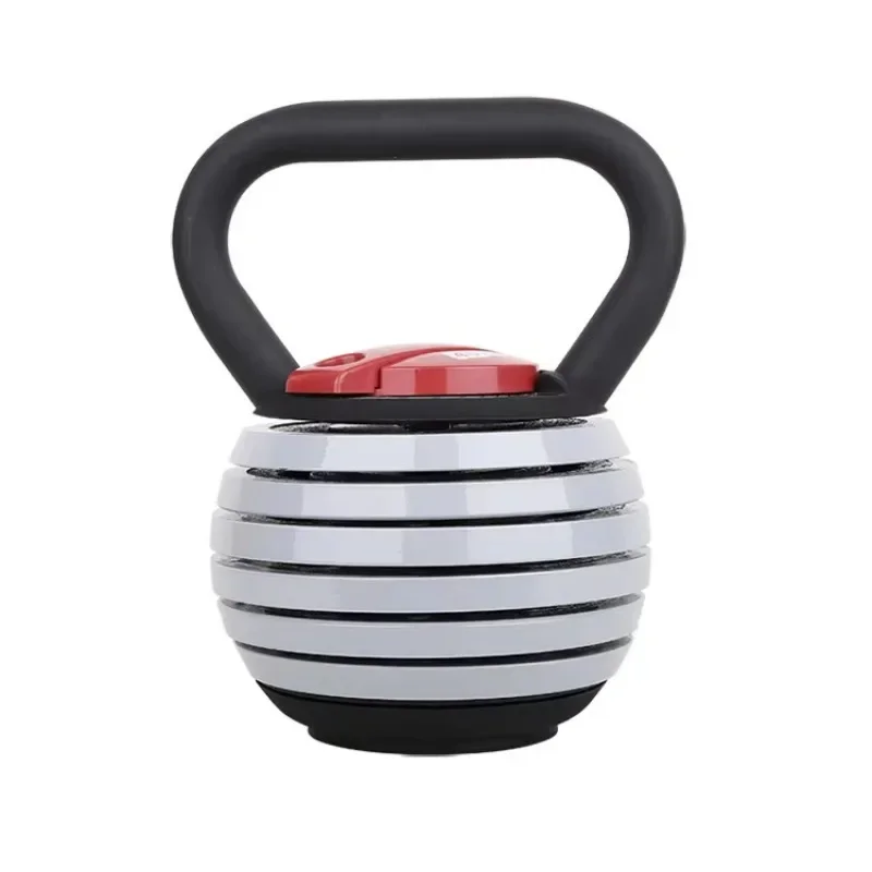 Adjustable Cast Iron Kettlebell For Home Strength Training Crossfit And High Intensity Lifting Exercise