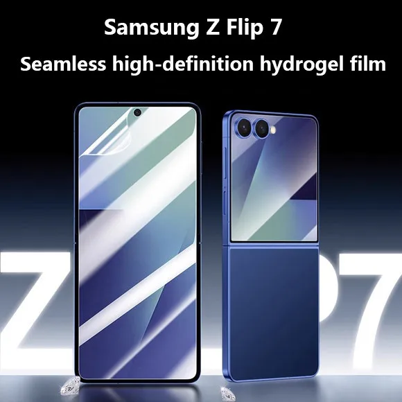

Soft TPU Hydrogel Film For Samsung Galaxy Z Flip 7 SE Flip7 Flip 6 5 5G Full Cover Screen Protector