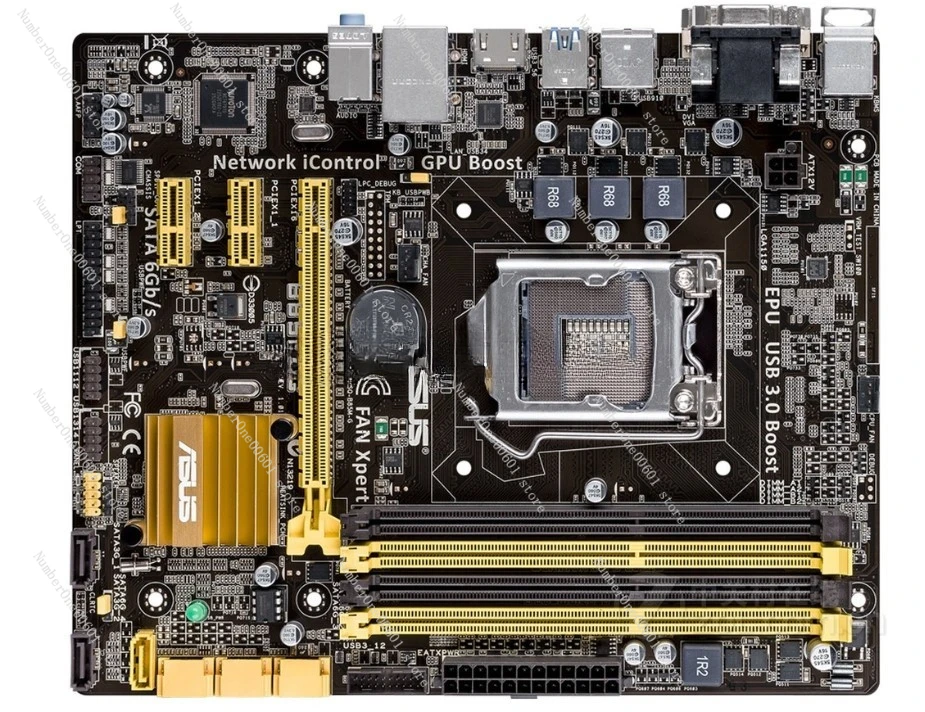 

B85M-G B85 Small Board Computer Motherboard Lga1150 Support I3 I5 I7