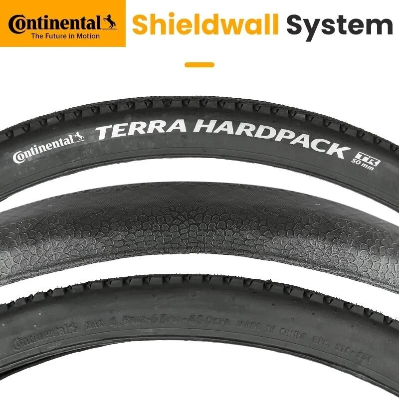 Continental Terra Hardpack ProTection Hard-Packed Gravel Wire Tire 27.5/29 X 2.0 Mountain Road Off-Road Tyre Non-Folding