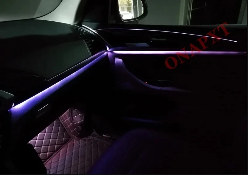 

11 Color APP Screen Control Decorative Ambient Light LED Atmosphere Lamp Dashboard Strip For BMW X3 F25 G01 X4 F26 G02 2012-2022