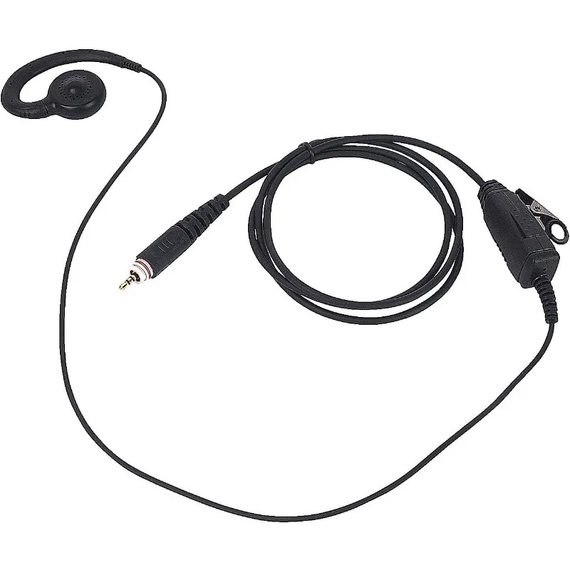 Wired Clp-e Earpiece Ear Piece Headset Compatible with Motorola clp 1010e 1080e clp1010e clp1080e Two Way Radio(C Swivle, 6 Pack