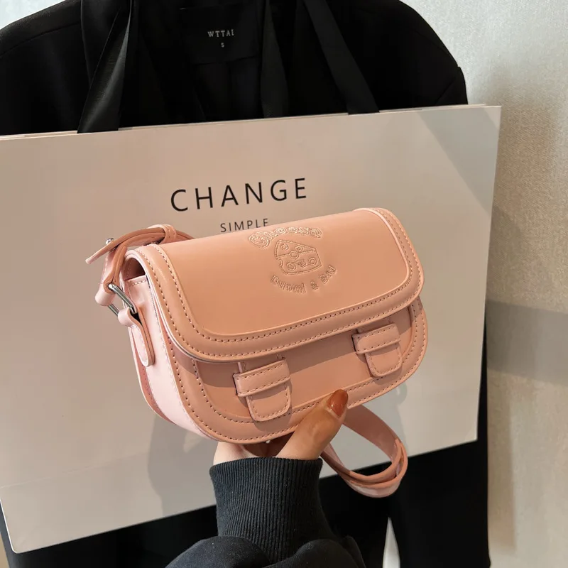 Famous brand design bags for women 2023 new luxury bolso replica Fashion Retro Handbag Female Shoulder Bag small square bag