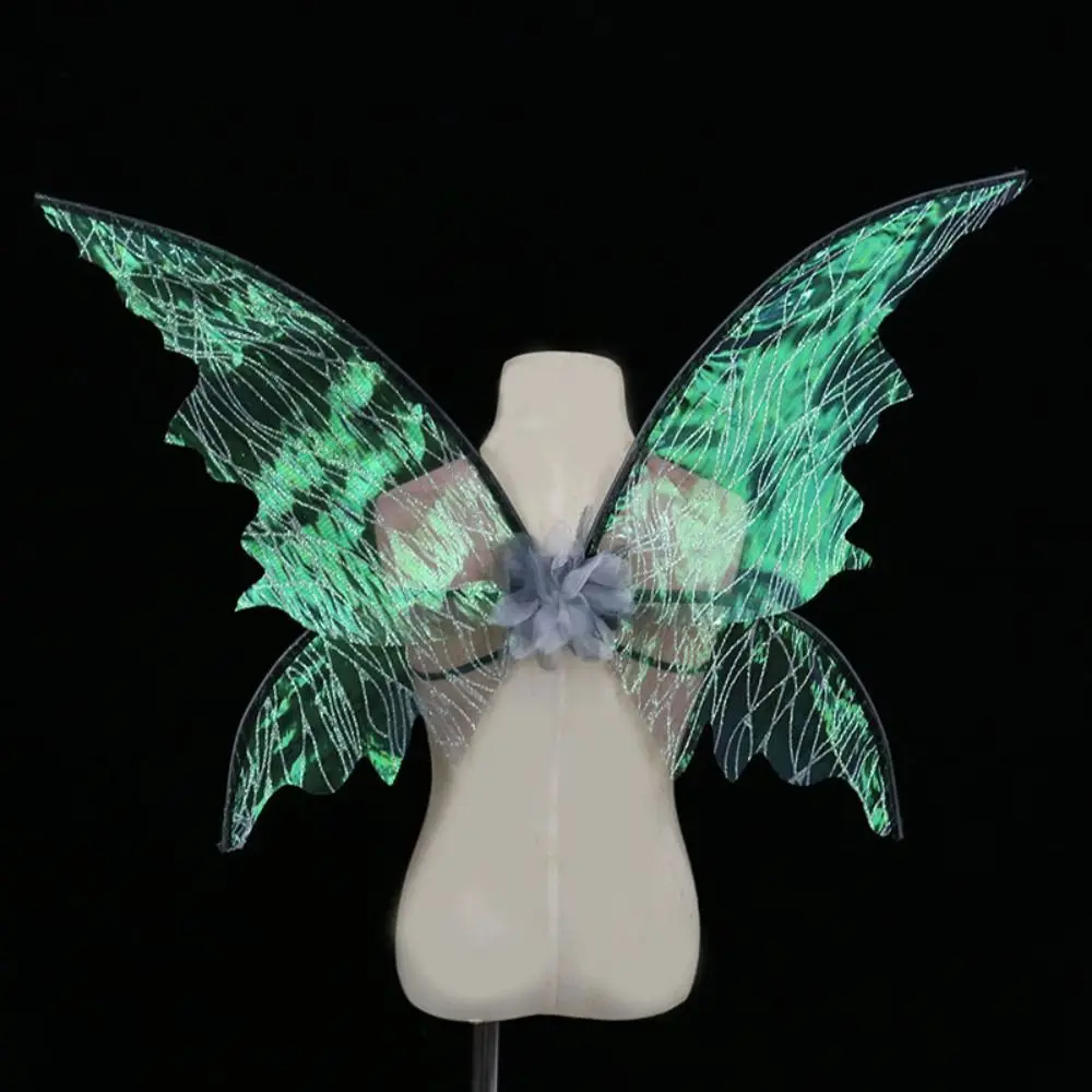 Shooting Pros Sparkle Fairy Princess Wings Fairy Butterfly Wing Cosplay Costumes Stage Catwalk Accessory Elf Cosplay Wing