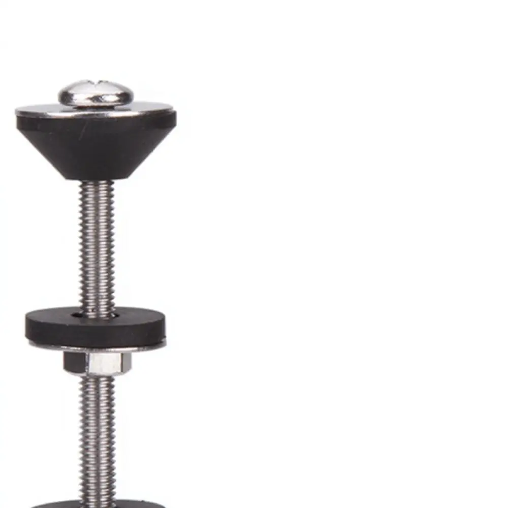 Toilet Repair Parts Tank To Bowl Bolts 304 Stainless Steel Hardware Set With Rubber Washers For Tight Installation