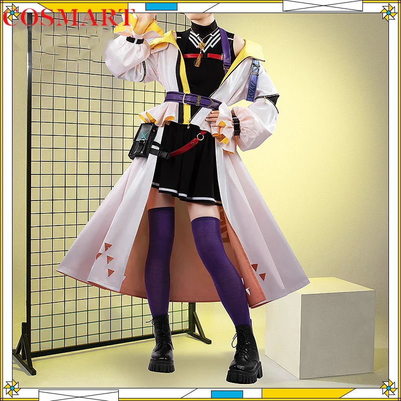 COSMART Virtual Idol Fura Kanato April Fool's Day Women Cosplay Costume Cos Game Anime Party Uniform Hallowen Play Role Clothes