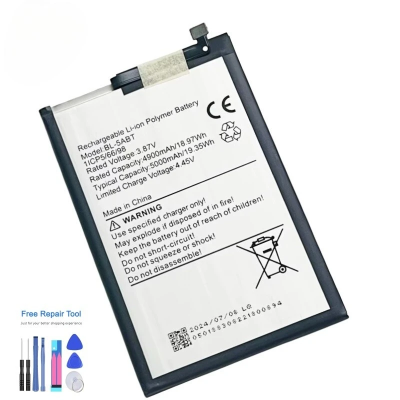 high quality Replacement Battery For Tecno BL-5ABT 1ICP5/66/98 3.87V 4900mAh