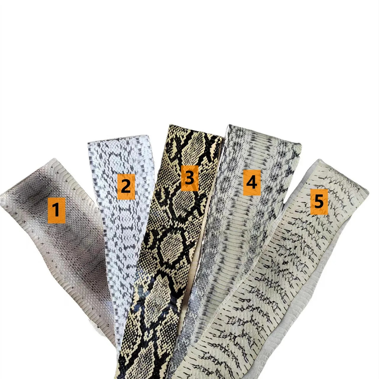 Couro de Cobra Natural Real (com furos) para Fabricação de Bolsas e Calçados, Material de Couro de Cobra Genuíno para Artesanato em Couro