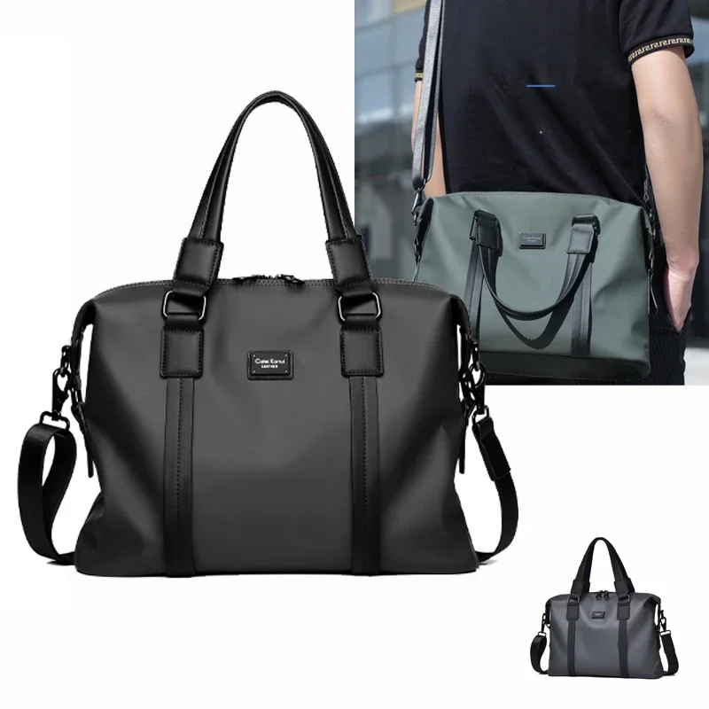 Männer Wasserdichte Oxford Business Messenger Taschen für Männer Schulter Tasche Vintage Umhängetasche Luxus Hohe Qualität Aktentasche Männer Handtasche