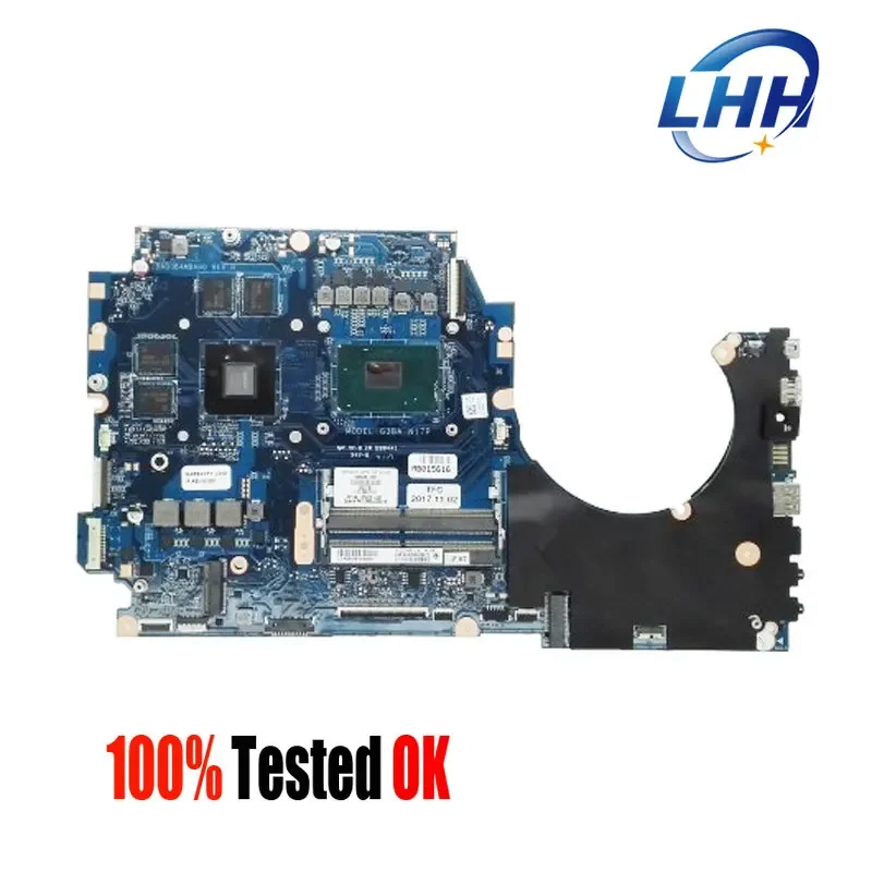 

For HP OMEN 17-AN 17T-AN Laptop Motherboard DAG3BAMBAH0 Mainboard CPU I5-7300HQ I7-7700HQ GPU GTX1050 2G DDR4