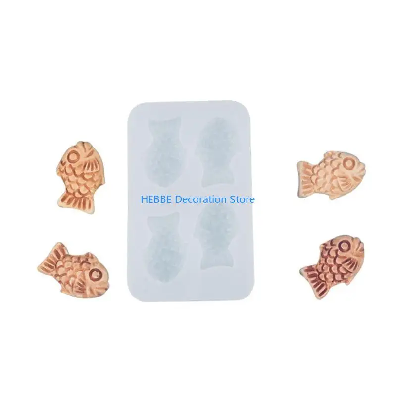 B0KC Mooncake Silicone Mold DIY Hand-made Crystal Epoxy Resin Molds Chocolate Baking Tool Sugar Cake Fondant Mould