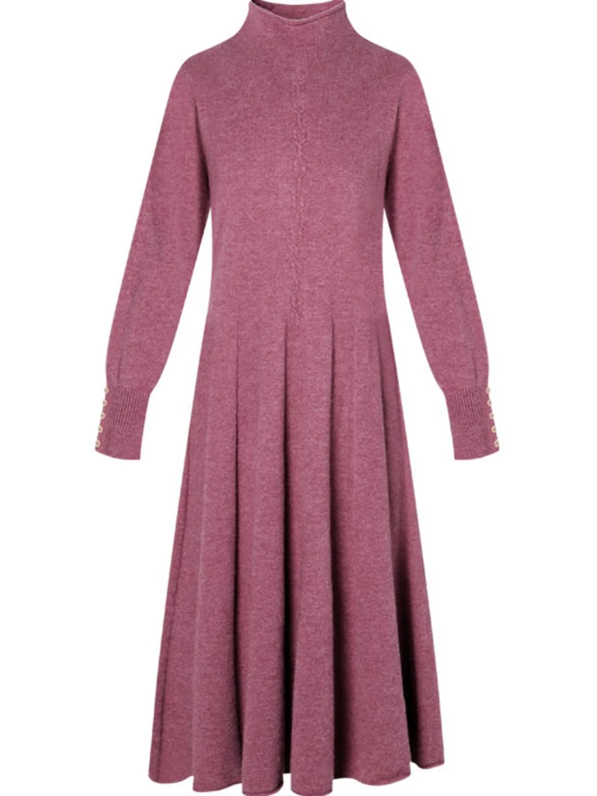 المرأة الصوفية محبوك الدكتور سليم صالح عالية طوق طويل الإفراط في الركبة سترة الدكتور ملابس داخلية محبوك عالية طوق تخفيف Sle