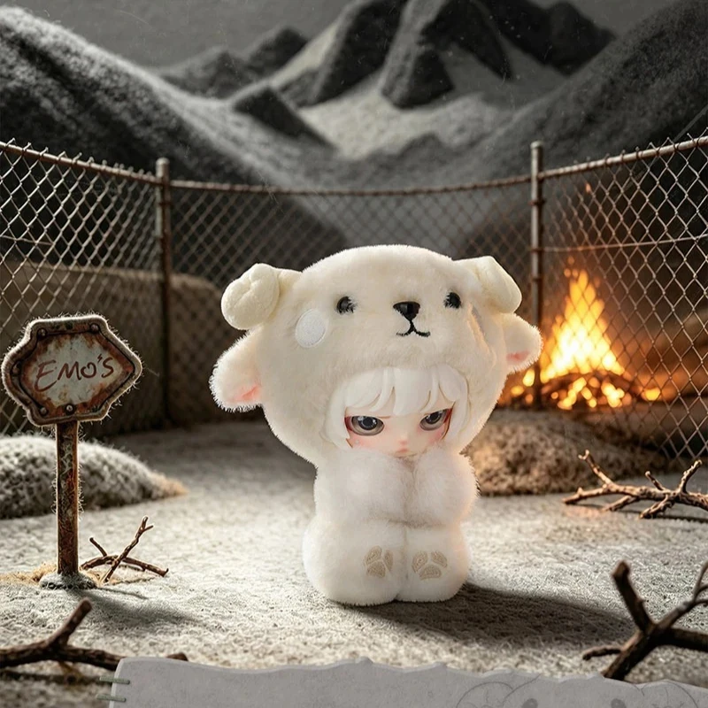 AYOR TOYS X EMO'S Emotional Sanctuary Series Caja Sorpresa de Peluches Muñecos Lindos Regalo para Niñas y Niños Colgante para Bolsa