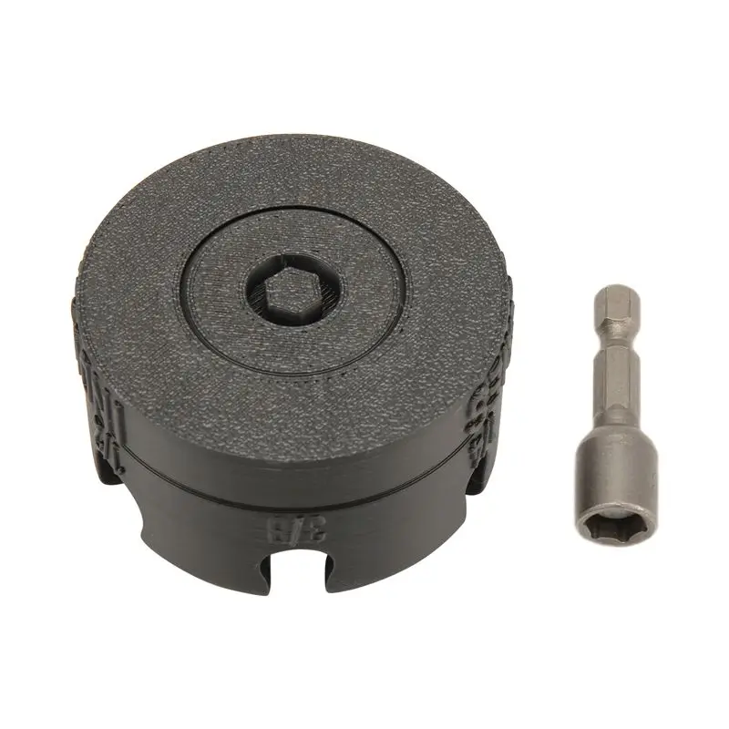 A84X- Drill Attachment Bolt Extractor Tool, Nuts Remover For Conduit Racks, Strut Systems, Hex Shank Nut Driver